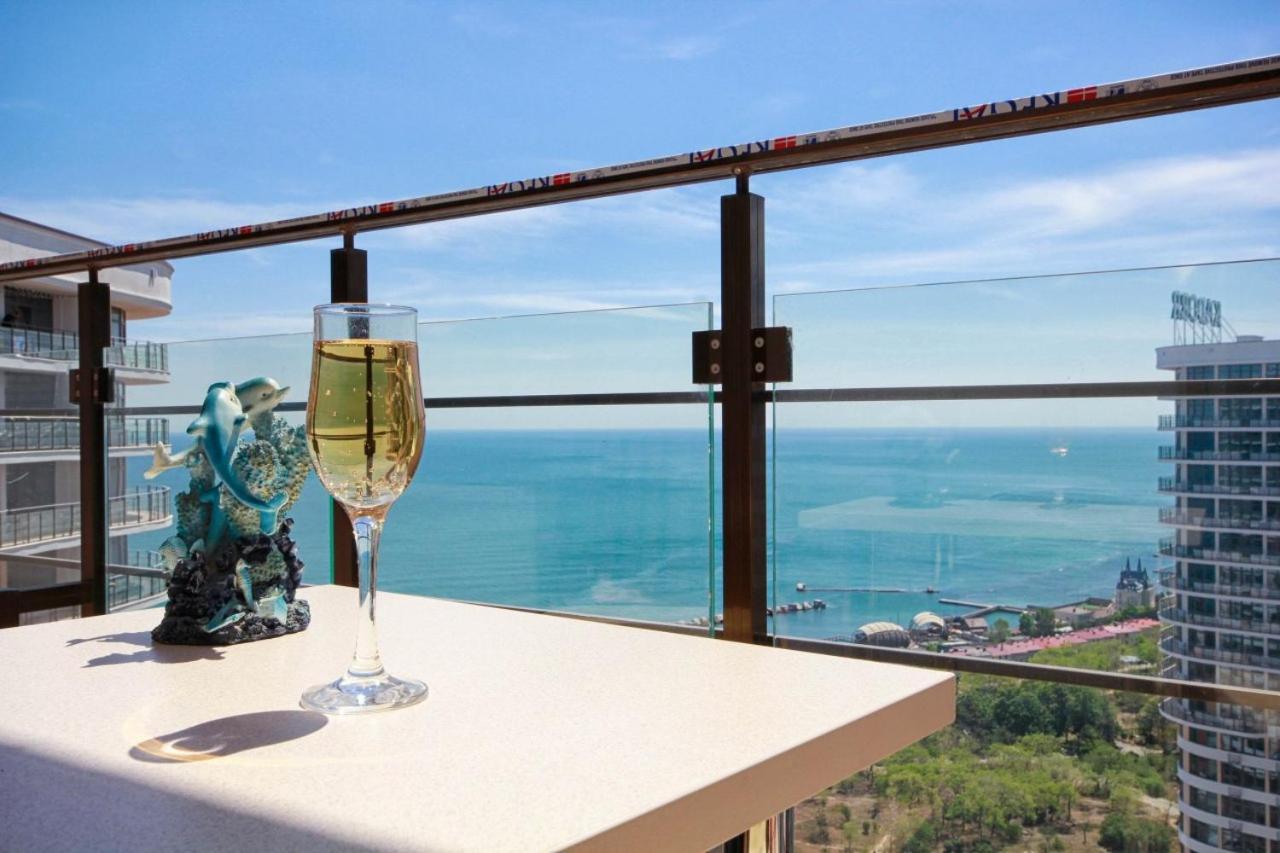 Arcadia Seaview Terrace Apartment Odesa Exterior foto
